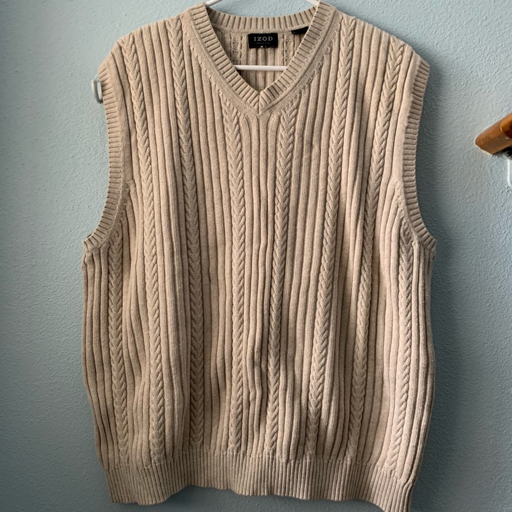 Izod vintage sweater vest